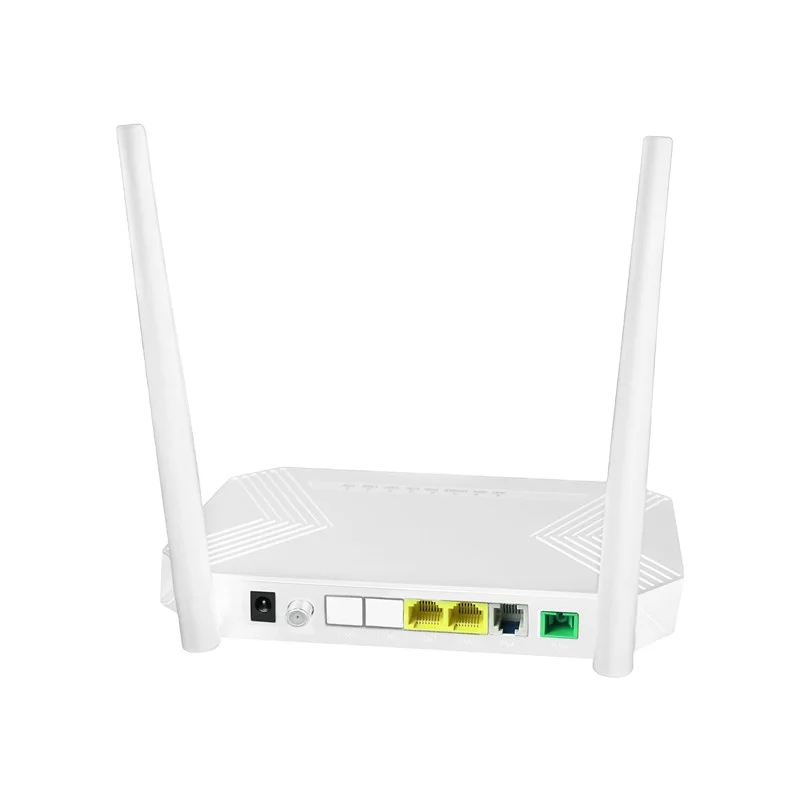 
2021 Hot Sale durable gpon onu 1ge port 1GE+1FE+CATV+WIFI onu wifi modem 
