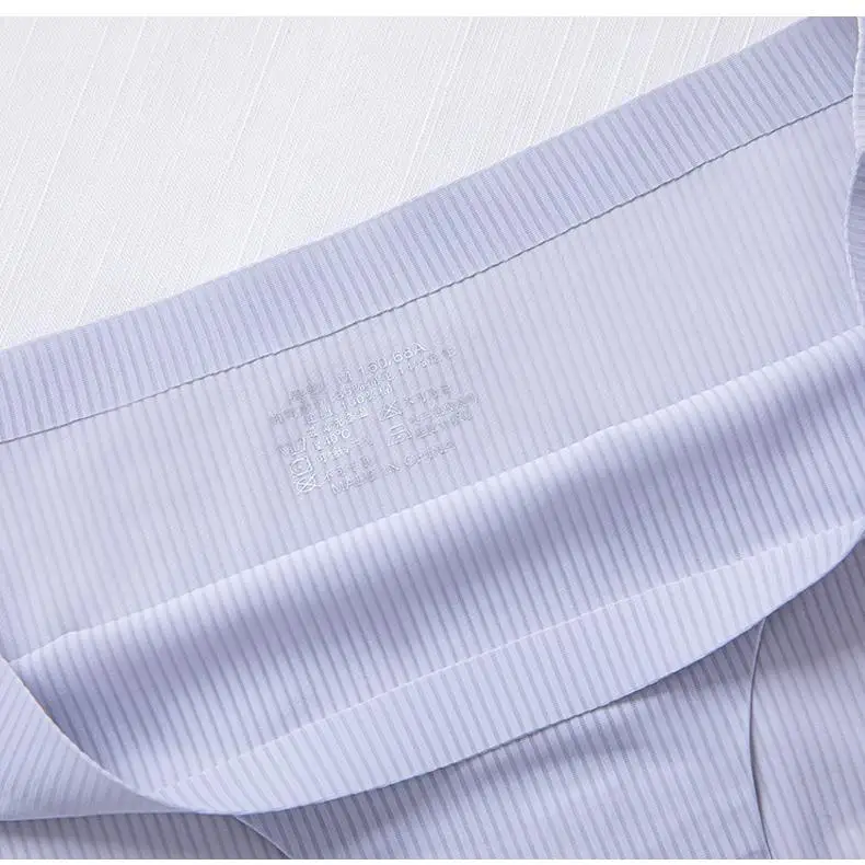 High Quality Mid Waist Briefs Panty Solid Color Traceless Seamless Briefs Ladies Cotton Seamless Underwear For Girls