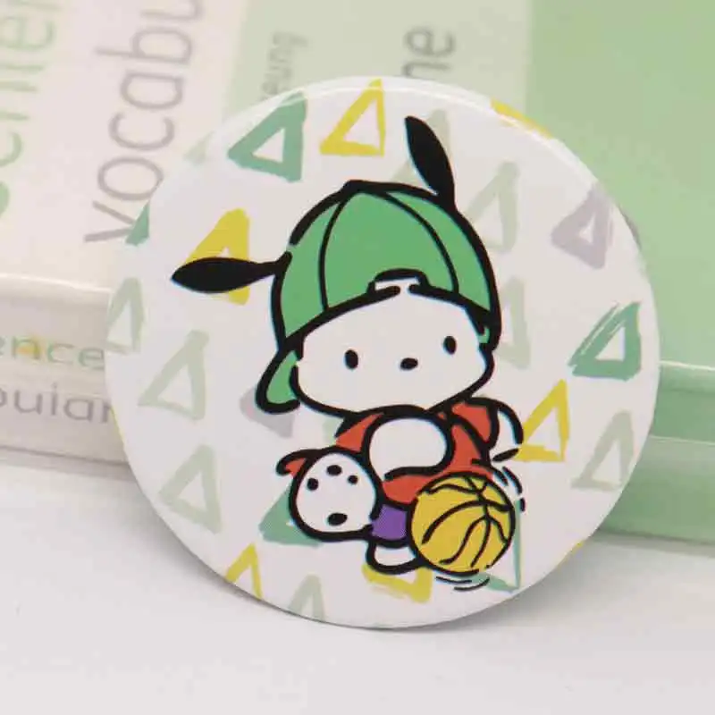 Fashion Tinplate Personalized custom round Tinplate badge brooch creative LOGO used for bags,clothes