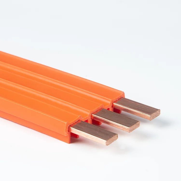Factory Supply 3p 60a Crane Busbar Insulated Power Rail Current Collector