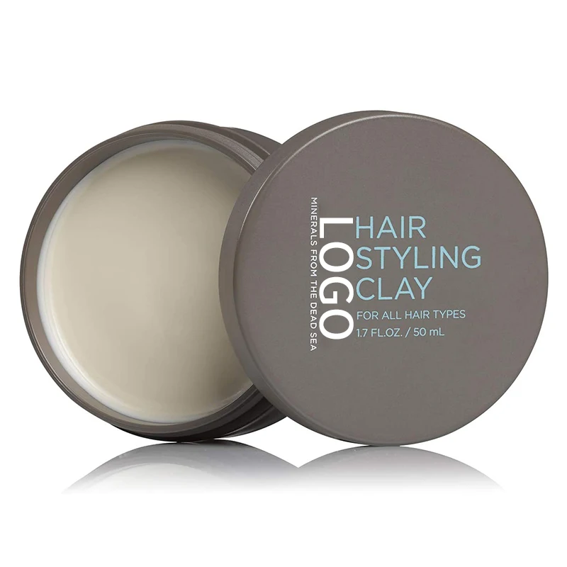 Private Label Available Fashion Clay Hair Wax Organic Dead Sea Mineral Matte Men Hair Styling Clay