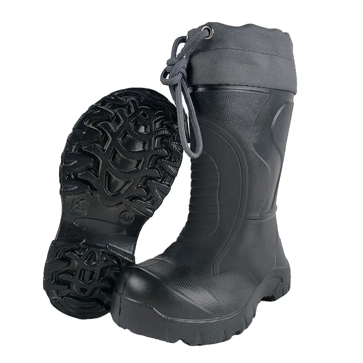 Light Weight Waterproof Warm Labor Protection Outdoor Activities Winter Cold Weather Wear Eva Rain Boots