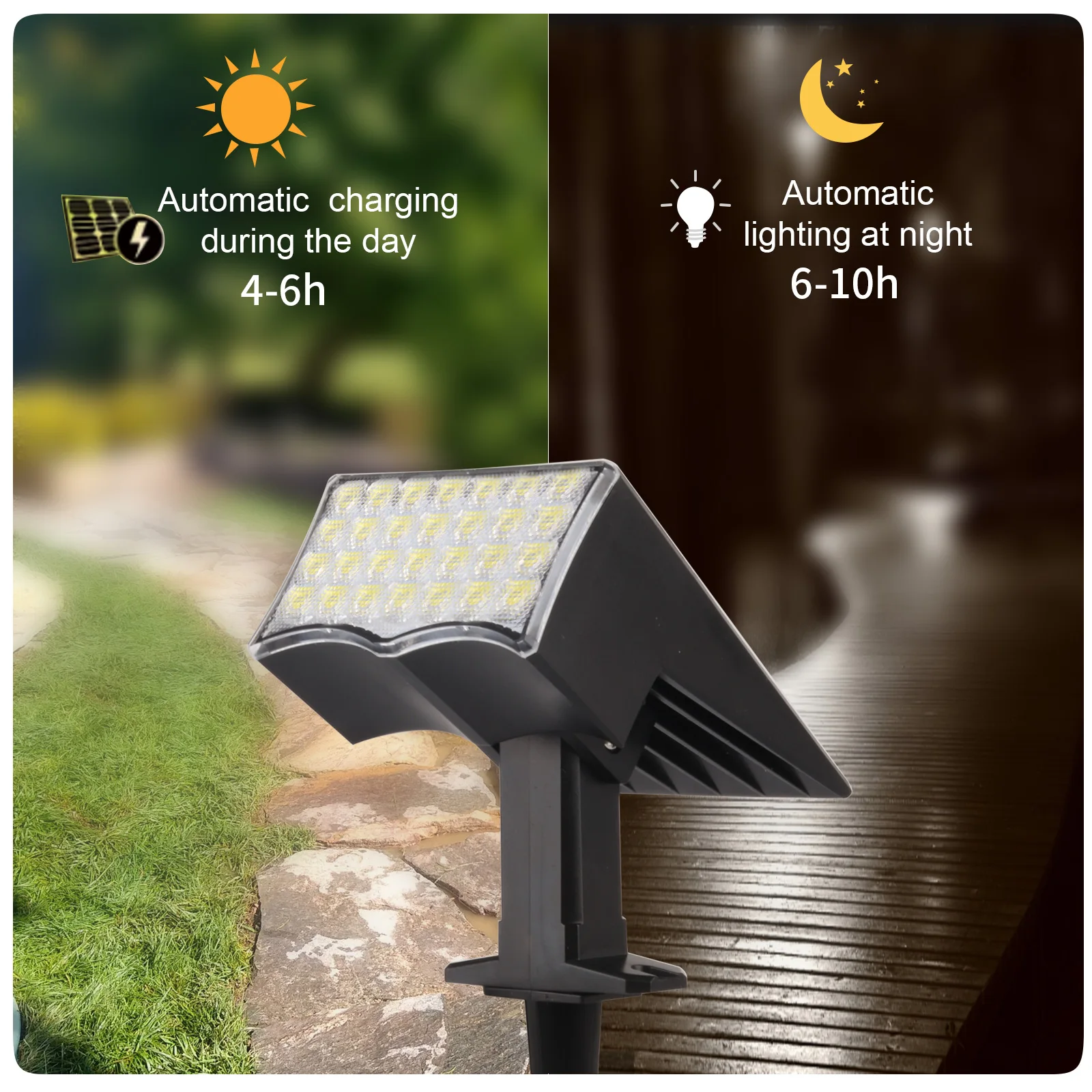 Waterproof Solar Powered LED Lawn Spot Light Garden Solar Light Outdoor Solar garden light