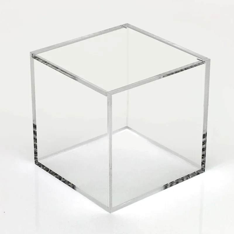 High Quality Customized Size and LOGO Newborn Acrylic Material Transparent Box Gift Storage Box Acrylic box