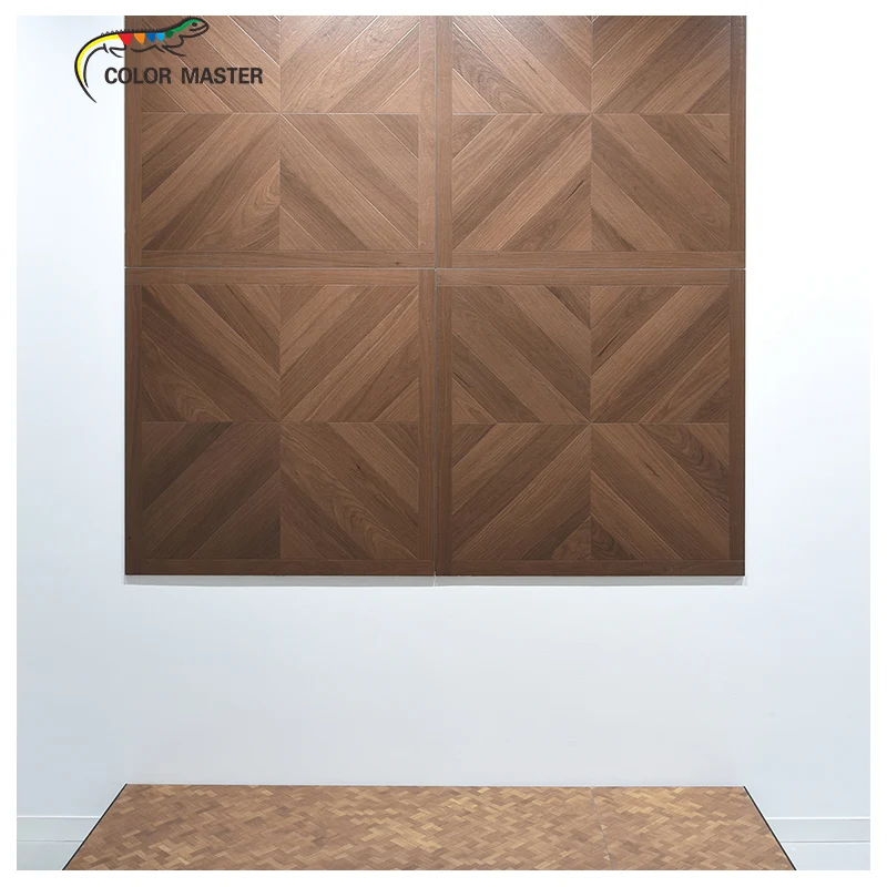 Hotel Anti Slip Hardwood Look Waterproof Ceramic Porcelain Floor 800x800 Parquet Wooden Tile