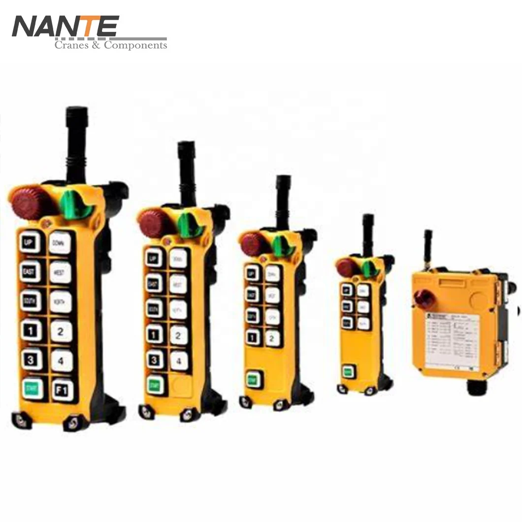 High quality industrial wireless radio remote control for hydraulic and crane