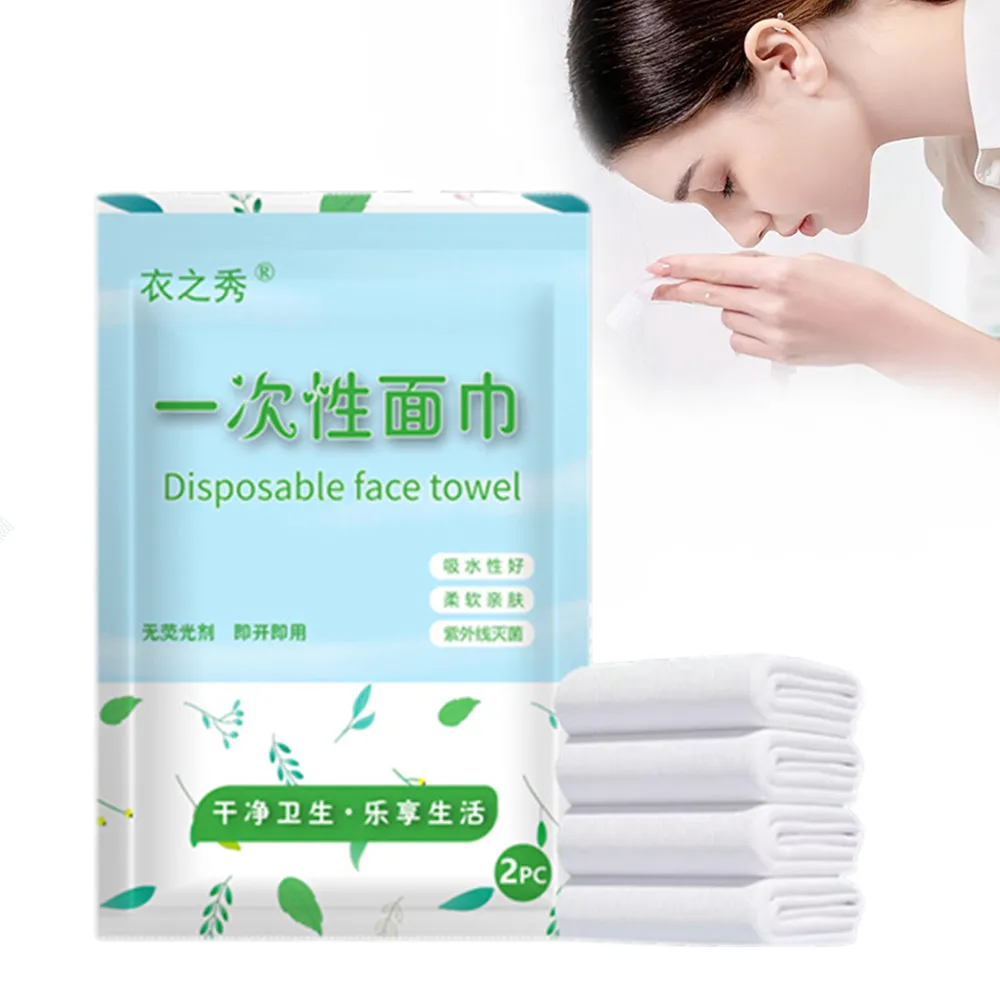 New Trend Travel Clean Facial Towel Nonwoven Cotton Disposable One-Time Use Face Towel