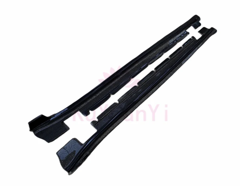 For Porsche Panamera 971 Plus Carbon Body Kit Front Edge Rear Diffuser Side Skirt Spoiler