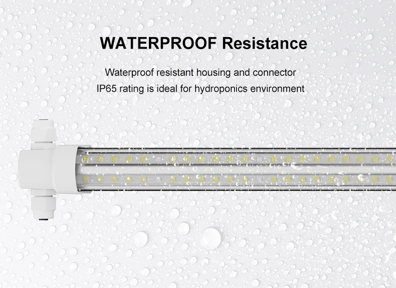 New Model New Connection Way LED Grow Light T8 Bar T8 Tube for Vertical Farm Hydroponics,Greenhouse,Plant Tissue Culture Rack
