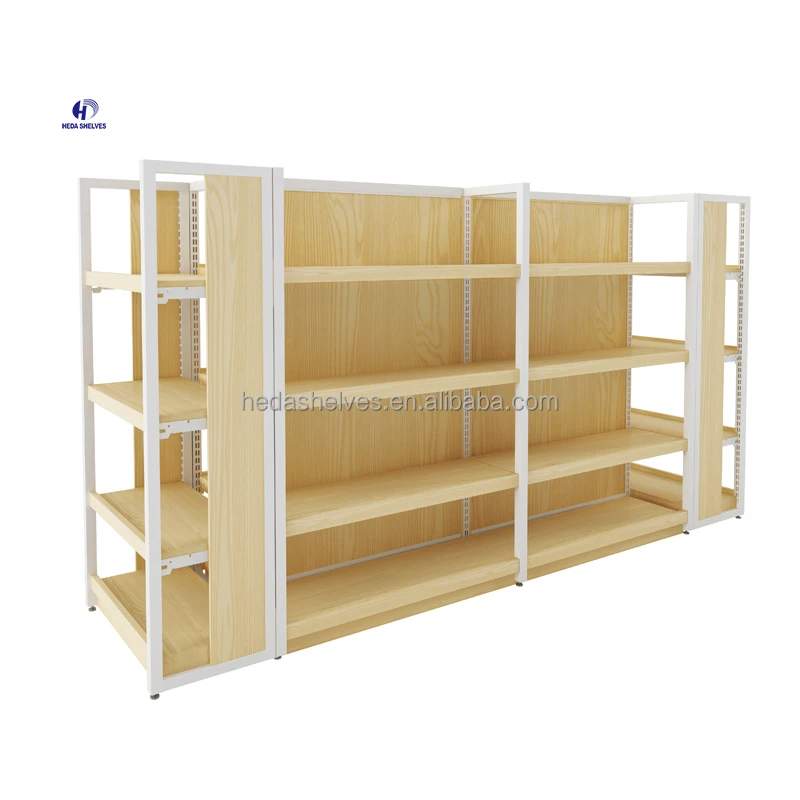 Customized Fashion And Beautiful Stationery Shop Rack Convenience Store Stationery Pharmacy Shelves