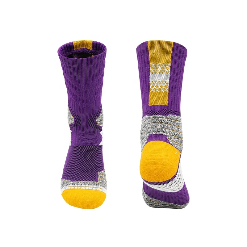 LINGTU 3367 wholesale sports socks high quality cotton elite basketball socks professional basketball socks