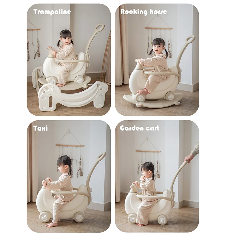 Banana Spring Rider for Kids indoor home plastic outdoor spring ride,rocking horse toy