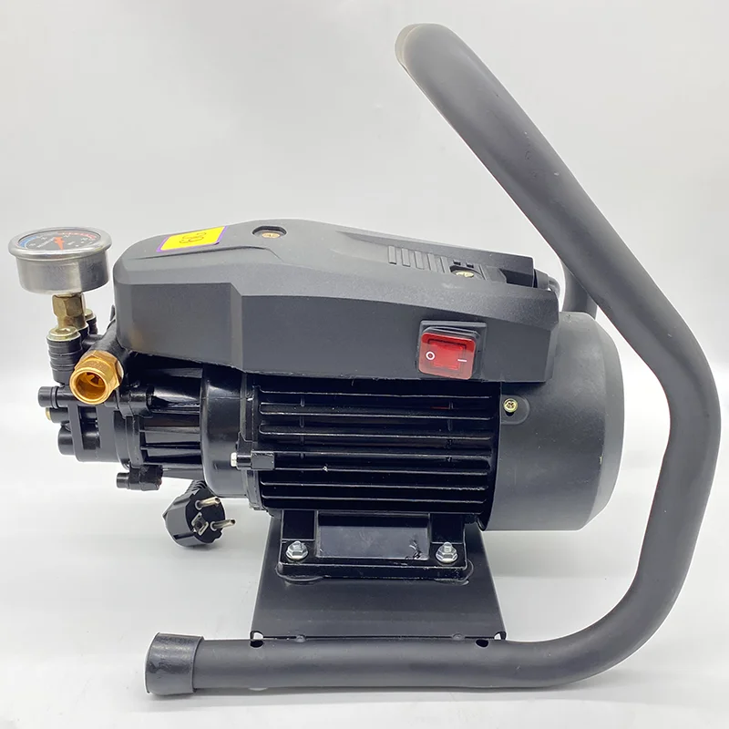 Taizhou JC New model 1.8kw washing machine electric mini portable power motor car cleaning jet gun high pressure washer pump
