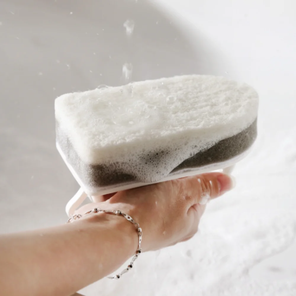 Kitchen Sponge Cleaning Sponge with Plastic Handle Magic decontamination multifunctional Brush and dishwashing Brush