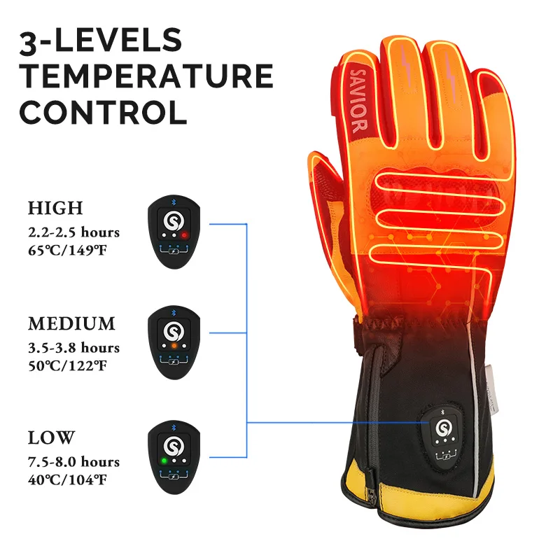 New Heated Motorcycle Gloves Riding Gloves Motorcycle Gloves