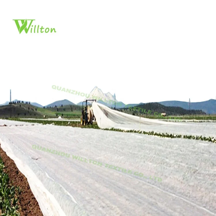 PP Floating Row Cover Spun bond Nonwoven/Frost protection Fabric crop cover splicing non woven fabric