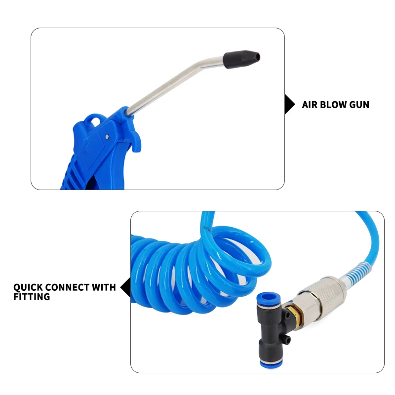 Pneumatic Tool Plastic Industrial Nozzle Tyre Air Blow Gun Air Duster Gun for Blowing Dust