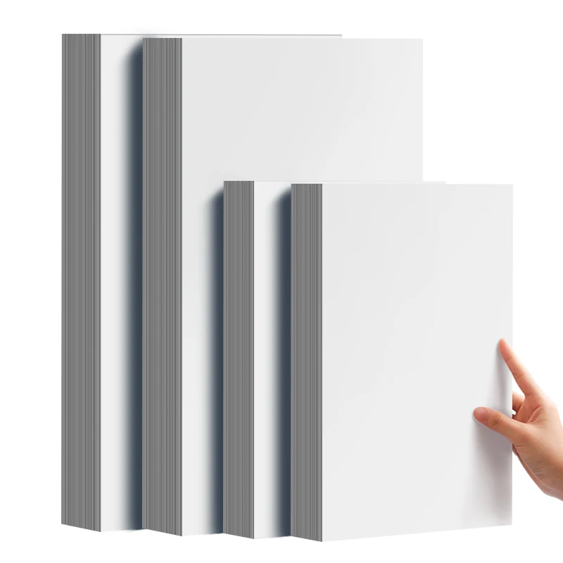 White a4 hard cardboard a3 large art special paper hand-painted cover paper