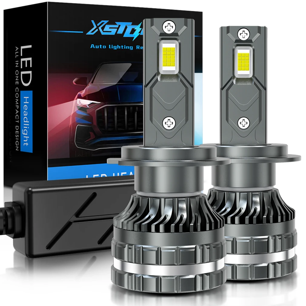 Auto Lighting System 60W 3575 CSP 20000LM  Headlamps H1 H3 H4 H7 H8 H11 9005 HB3 9006 HB4 9012 HIR2 Car Headlight Bulbs Canbus