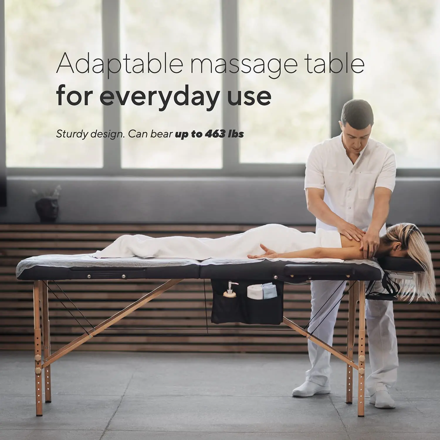 Electric Beauty Bed Bedroom Home Office Aluminium Living Room Portable Massage bed