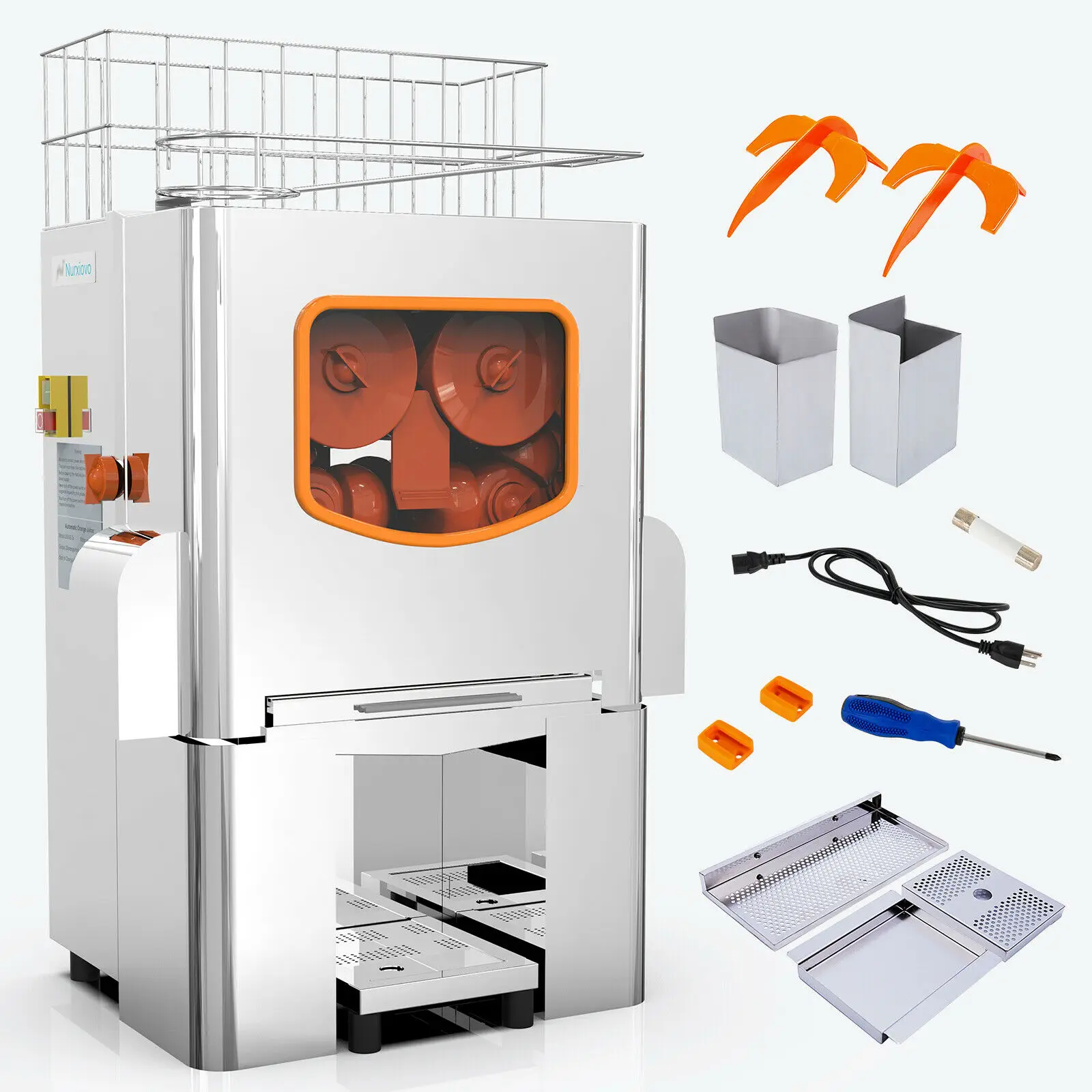 
orange juice extractor machine stainless cover 220V 20-22 oranges 