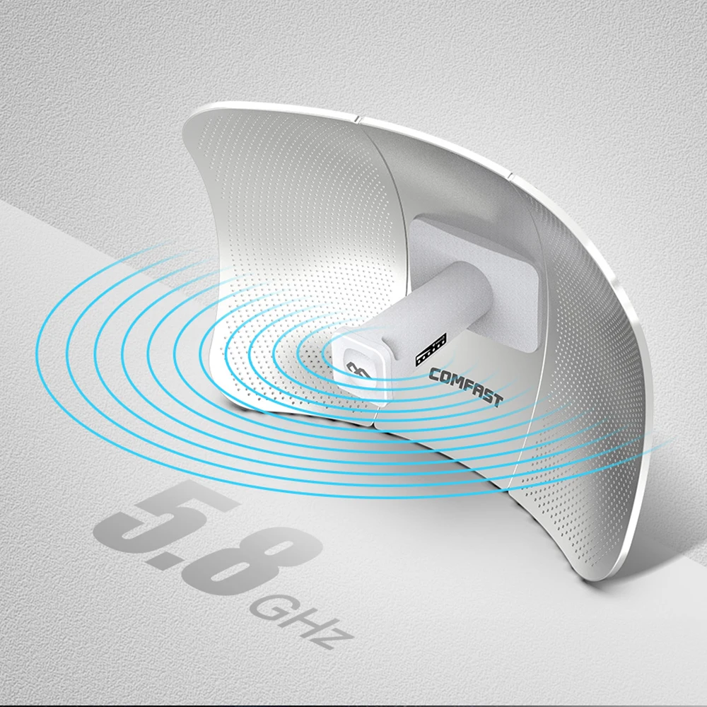 Comfast Лучший Продавец открытый беспроводной CPE мост CF-E317A 5 8 ГГц Wi-Fi мощности лазерного луча антенна 300 Мбит/с m5