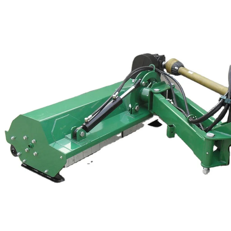 Tractor Flail Mower Bush Grass Cutter Tractor Mounted Tow Behind Flail Lawn Mower By One Side