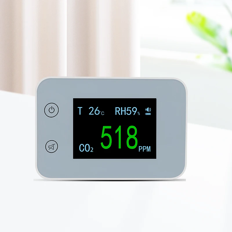 Factory Wholesale New Mini Portable Carbon Dioxide Detector CO2 Meter Sensor Monitor