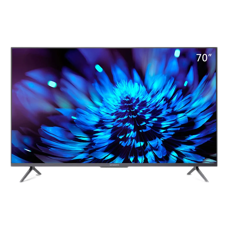  Skyworth TV 4K Android smart led 70-дюймовый телевизор с плоским экраном для спальни
