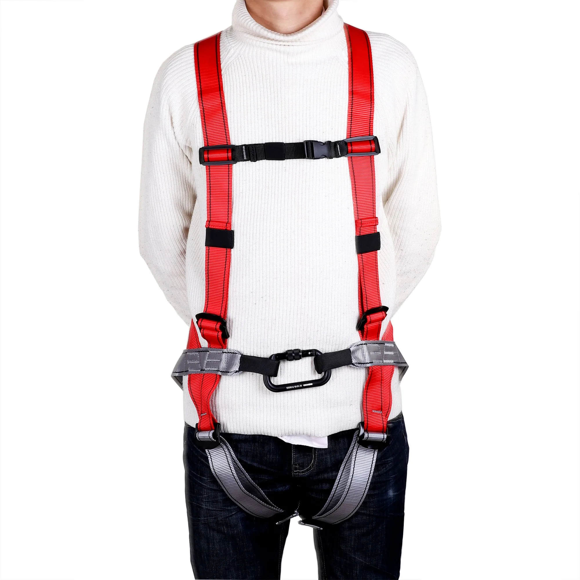 ANTMAX CE 5 Point Fall Protection Kit Safety Harness for Expansion Climbing Aerial Work & Rescue Personal Protective Gear