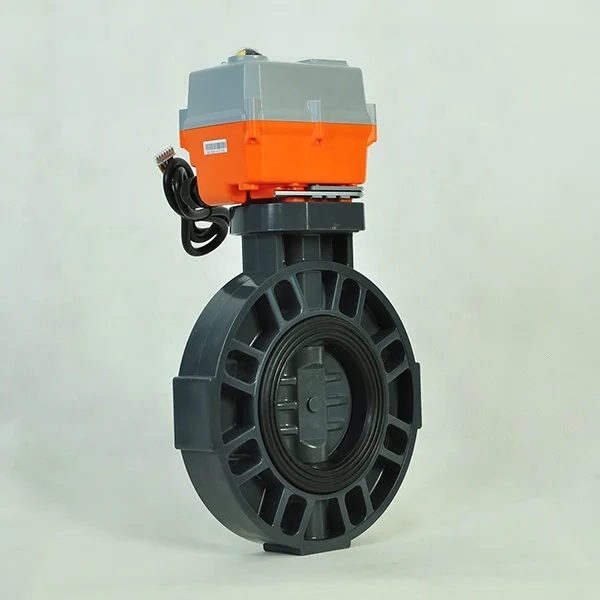  Внв-бабочка DC24V DN80-3 с электромотором