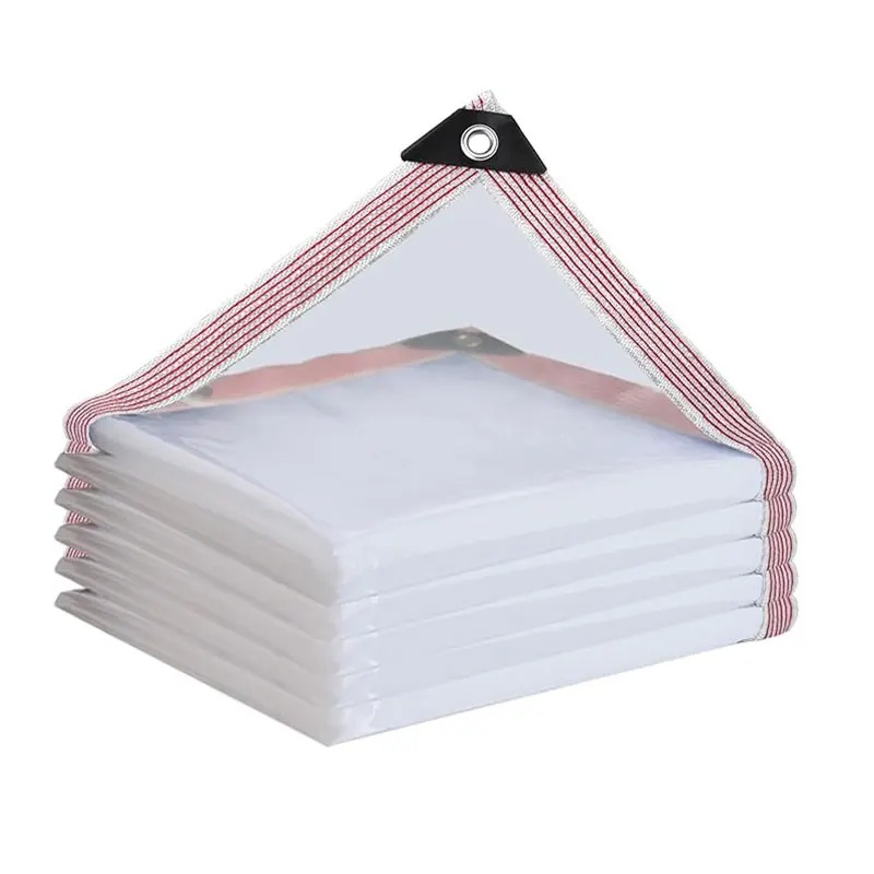 Edging Perforated Plastic Film Transparent Rainproof Greenhouse Cloth Fleshy Flowers Insulation Cold Shade Sails Nets