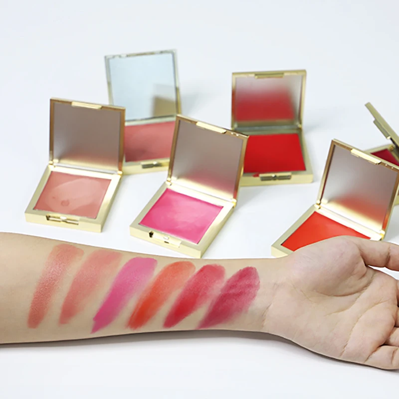 Новинка 2021, модные Кремовые румяна без логотипа