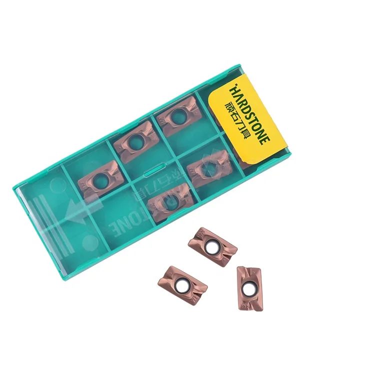 PVD покрытие индексируемое CNC Вольфрамовая квадратная Наплечная вставка карбидная фреза твердосплавная из твердого камня