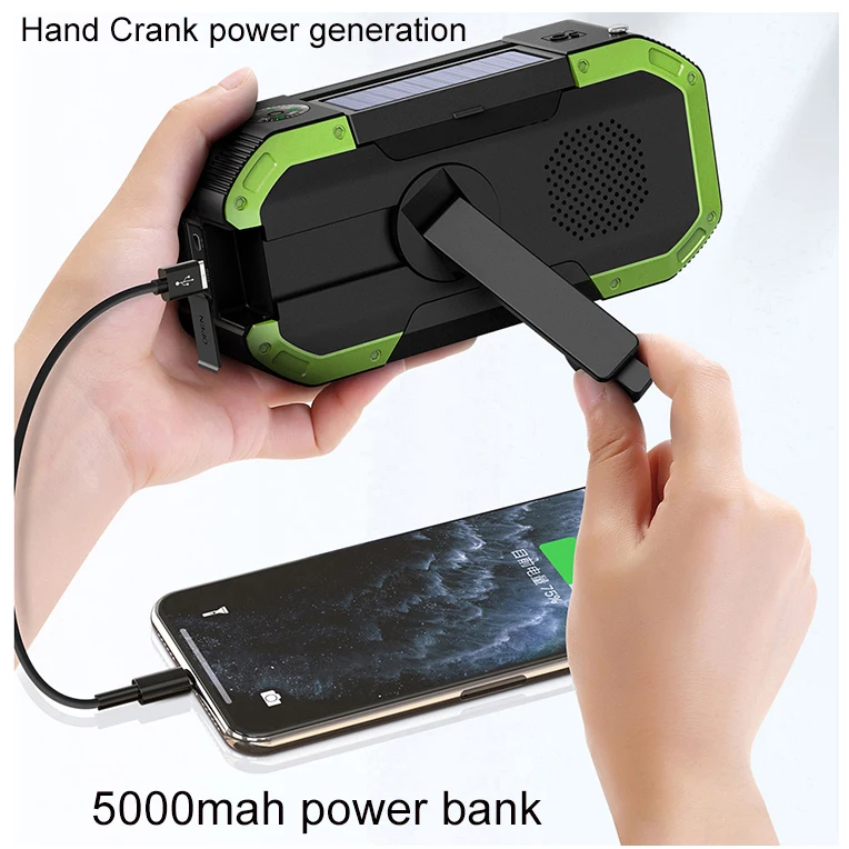 D580 Universal Am fm radio multi Speakers Mini Cassette Player waterproof outdoor The Radio With Bike/Motorcycle Stand/Hook