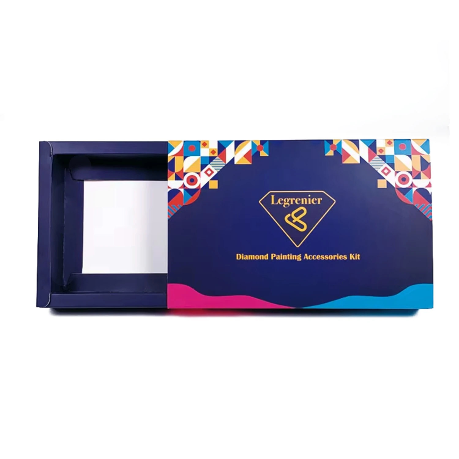 Wholesale Printing Hard Rigid Cardboard Luxury Sliding Box With Ribbon Rope Gift Sleeve Drawer Box Packaging