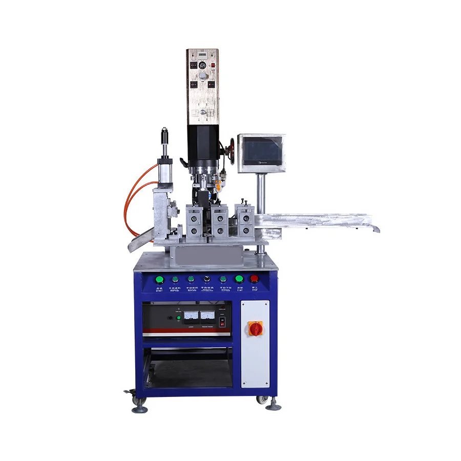 Sponge Scourer Pad Making Machine/Manufacture dish washing ultrasonic welding sponge machine
