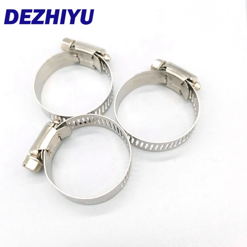Best selling quality adjustable 304 stainless steel hose American type hose clamp