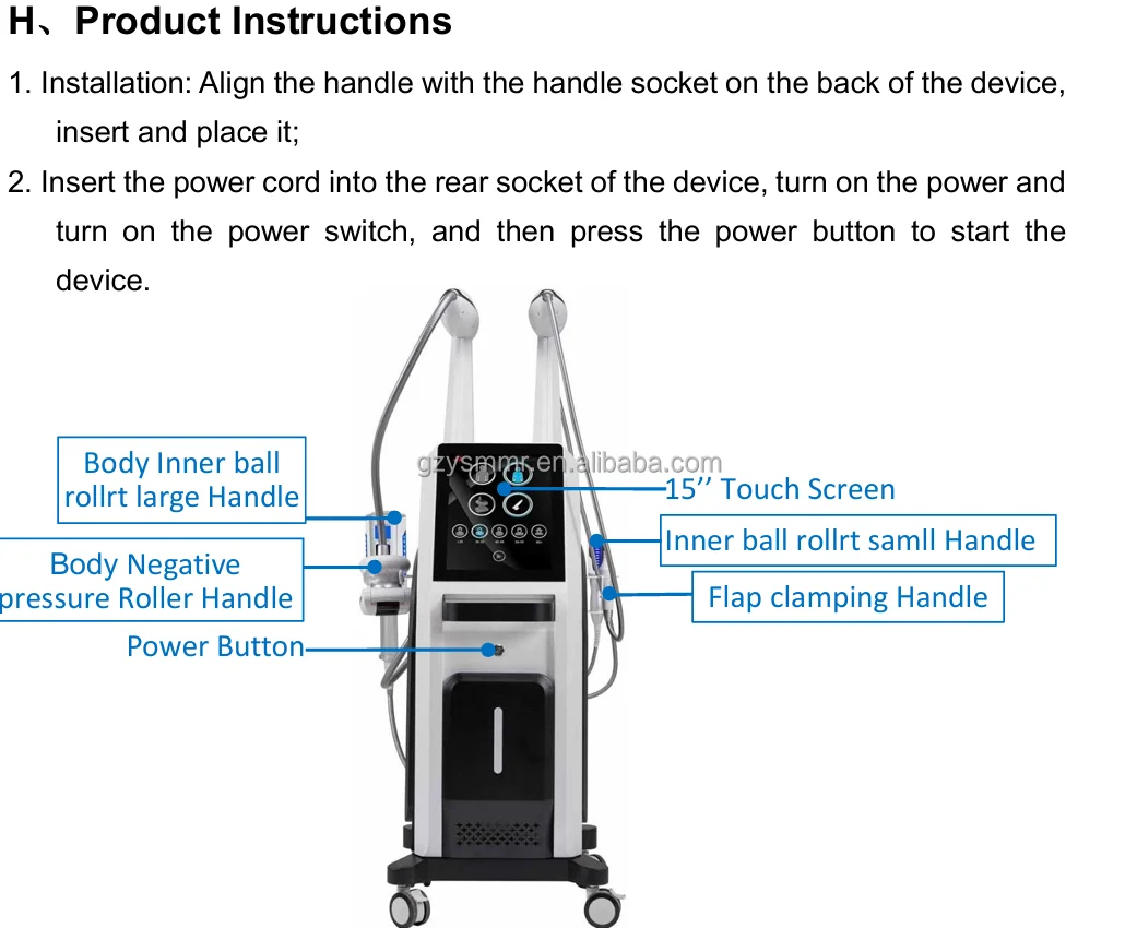 Advanced Desktop Body Sculpting Slimming Machine Skin Rejuvenation and Weight Loss for Head UK Plugs Type