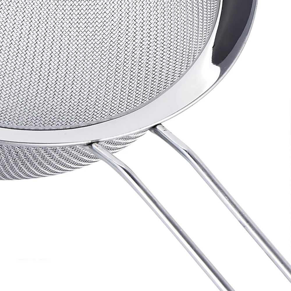 Food grade stainless steel fine mesh food Strainer frying cooking tools oil draining skimmer for kitchen
