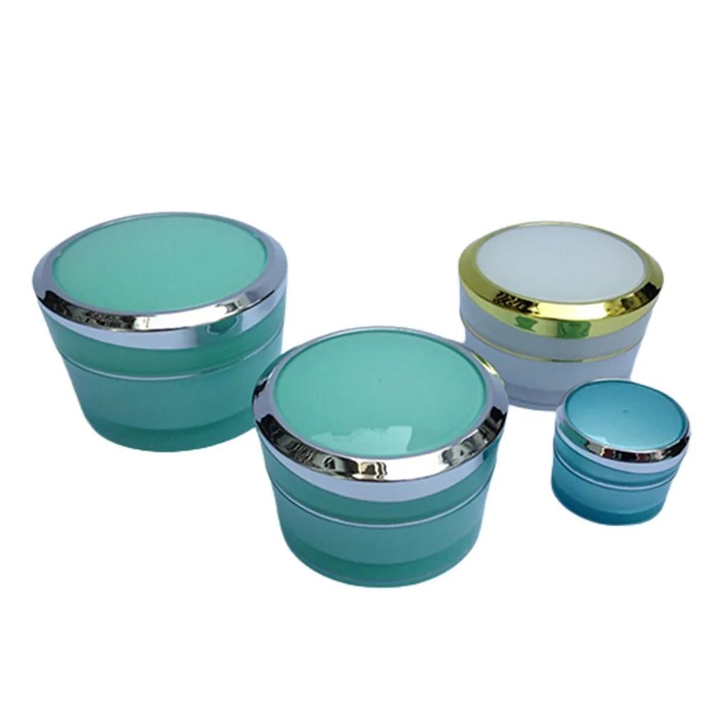 
5g 10g 15g Emtpy Acrylic UV Nail Gel Jar for Cosmetics Nail Care 