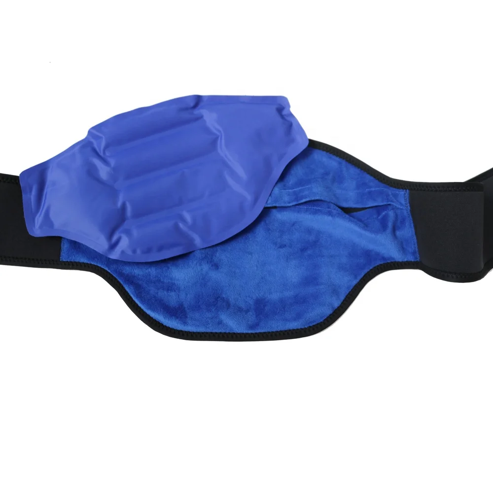 Back Pain Belt Medical Gel Beads Ice Pack With Strap For Back