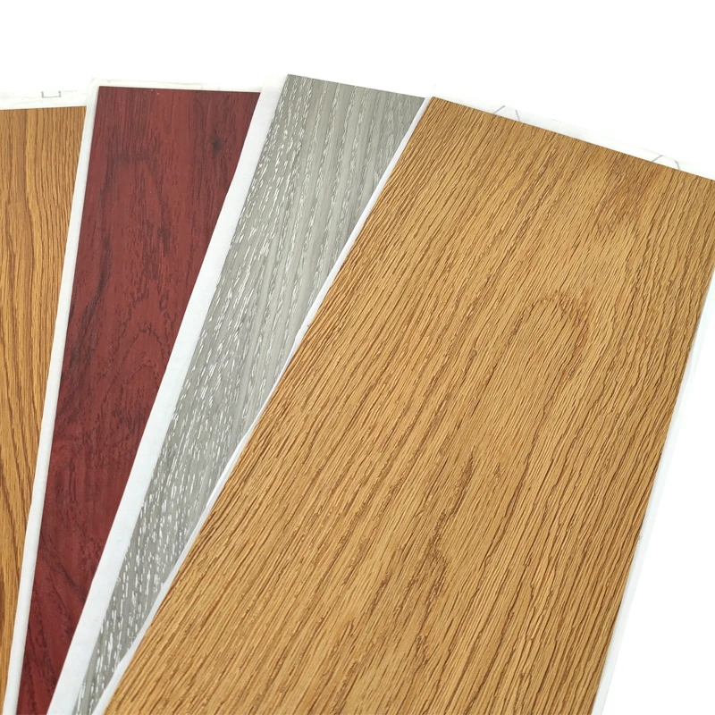 Easy installation 1.5-2mm wood patterns self adhesive vinyl flooring /