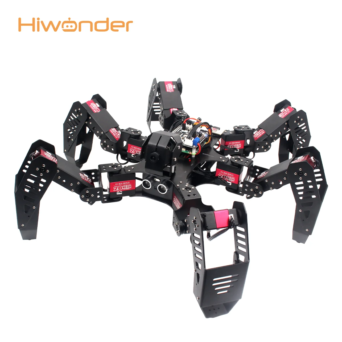 Обучающее оборудование Hiwonder SpiderPi Обучающий робот со множеством
