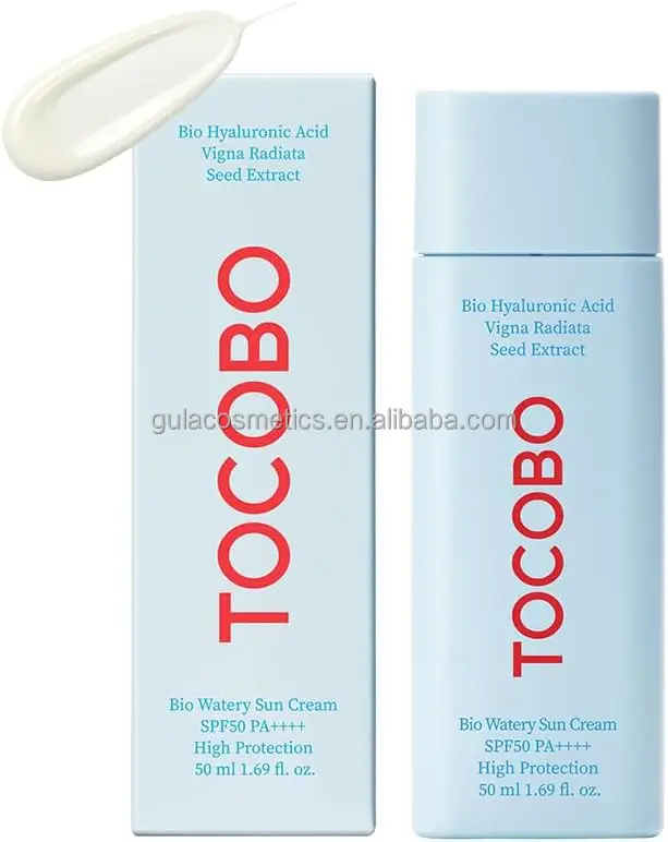 TOCOBO Bio Watery Sun Cream Non -sticky SPF50 PA++++ High Protection Sunscreen