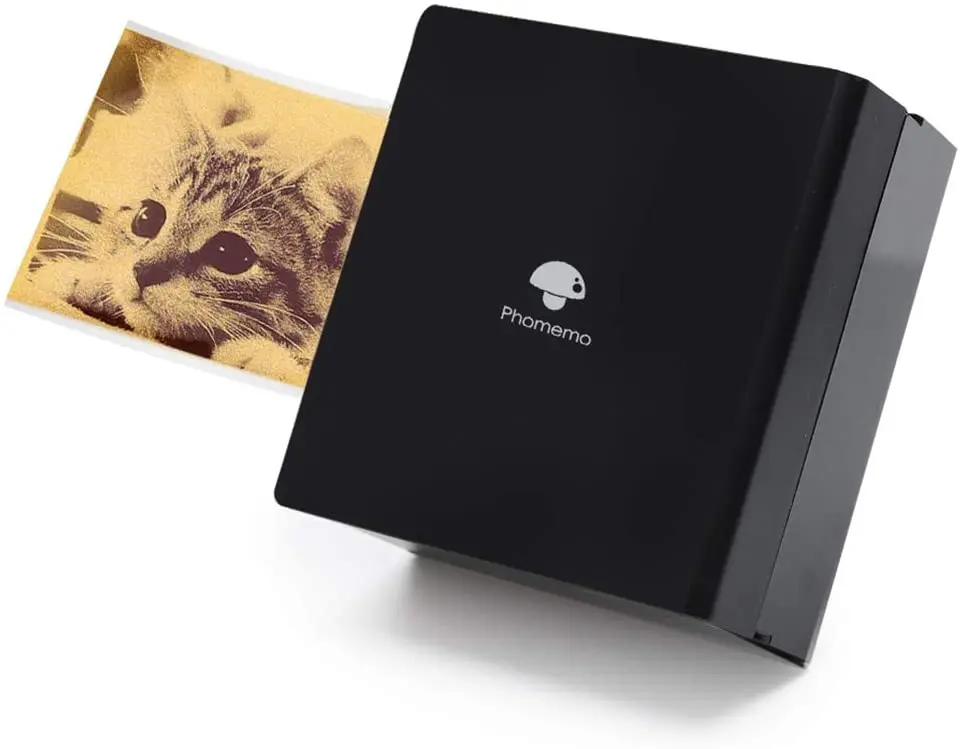 
Phomemo Pocket Photo Printer Thermal Printer Mini 203DPI Printer Compatible with Android IOS for Journal Study Note 