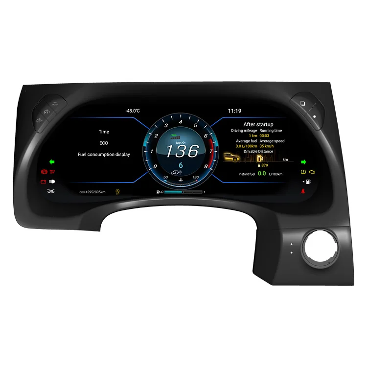  Автомобильный цифровой кластер bosstar android 12 3 дюйма Gps измеритель скорости для nissan патруль