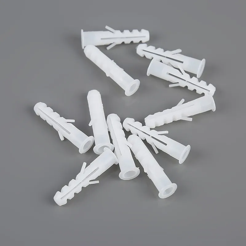 Hollow drop-in plastic expand plug wall anchor, screw plug