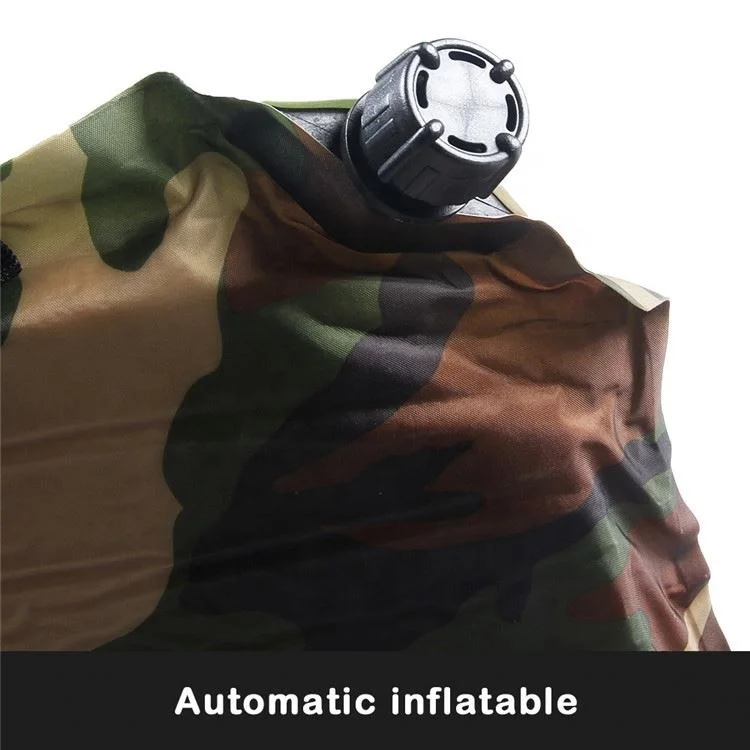 
Camping waterproof self inflating hunting air camping mat outdoor sleeping pad 