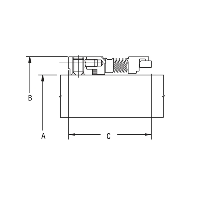 Weld High Temperature Hg 604 John Crane Type Metal Bellows Shaft Mechanical Seal